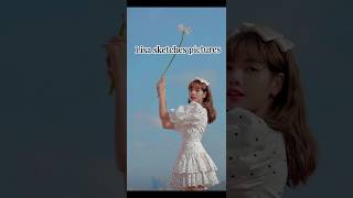 Lisa sketches pictures #shorts #amaz_stationery #cute #blackpink #blink #viral #sketch #lisa #like