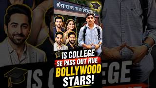 🎓 Is College Se Pass Out Hue Bollywood Stars! #minivlog #hansrajcollege #sharukhkhan #bollywoodstars