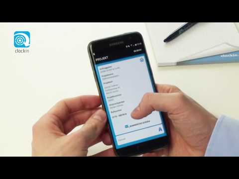 Wie funktioniert die clockin App? - Zeiterfassung per Smartphone
