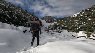 Winter Hiking in Tongariro National Park - Blyth Hut Overnight Trip