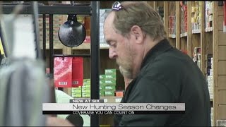 New Hunting Season Changes
