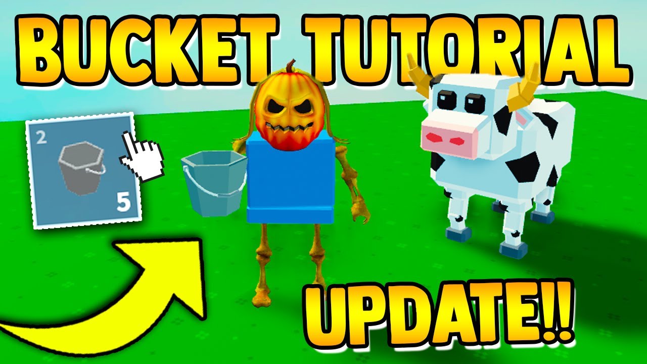 How To Get Buckets Tutorial Roblox Islands Skyblock Youtube - bucket of ice roblox