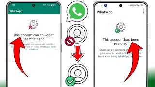 Dieses Konto kann WhatsApp aufgrund von Spam nicht mehr verwenden