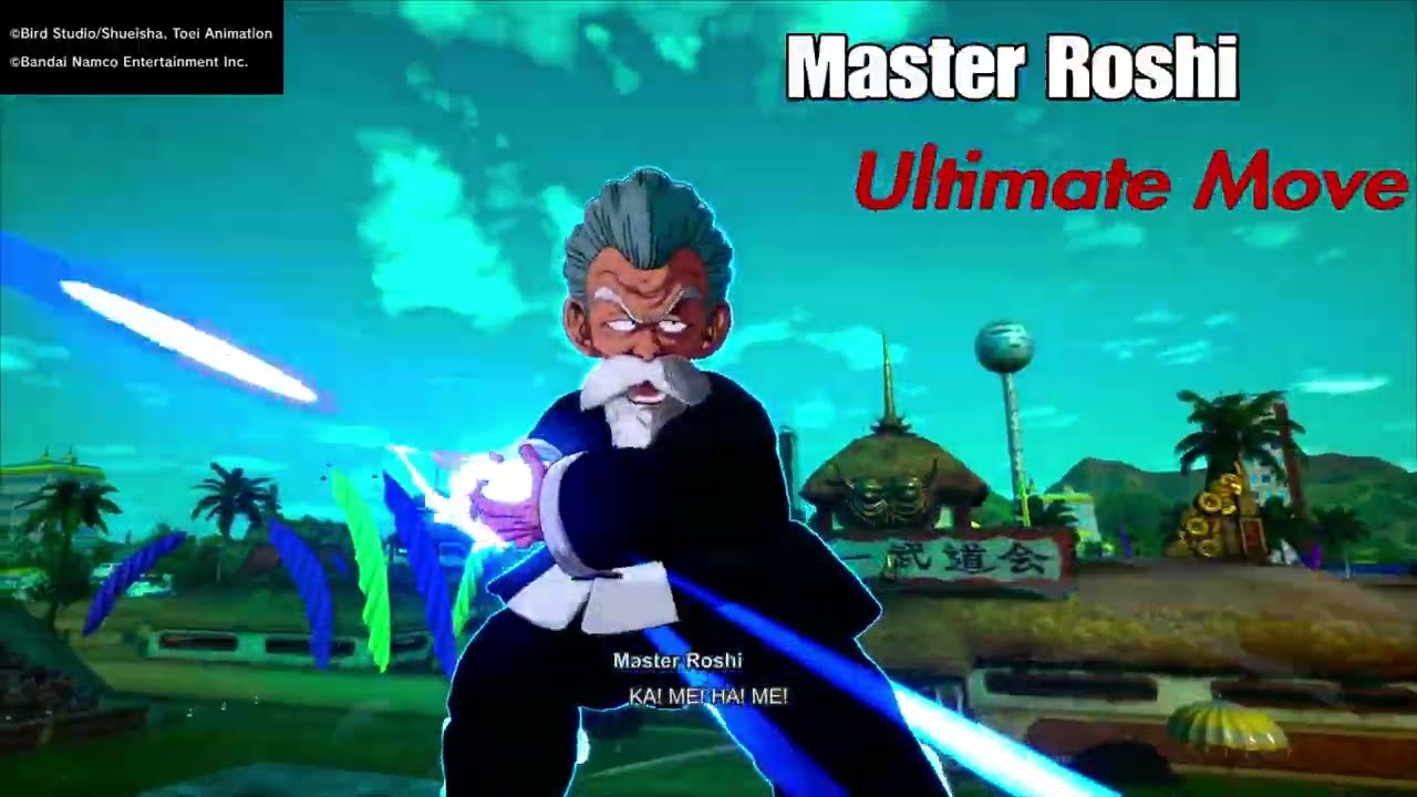 Master Roshi Ultimate Move - YouTube