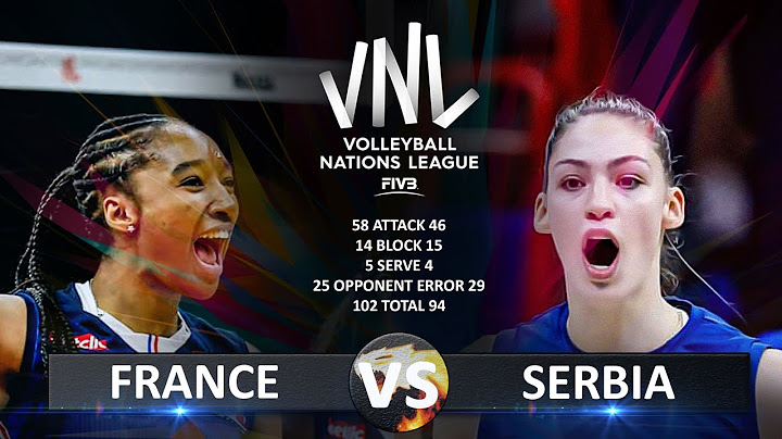 France vs Serbia | Women's VNL 2025