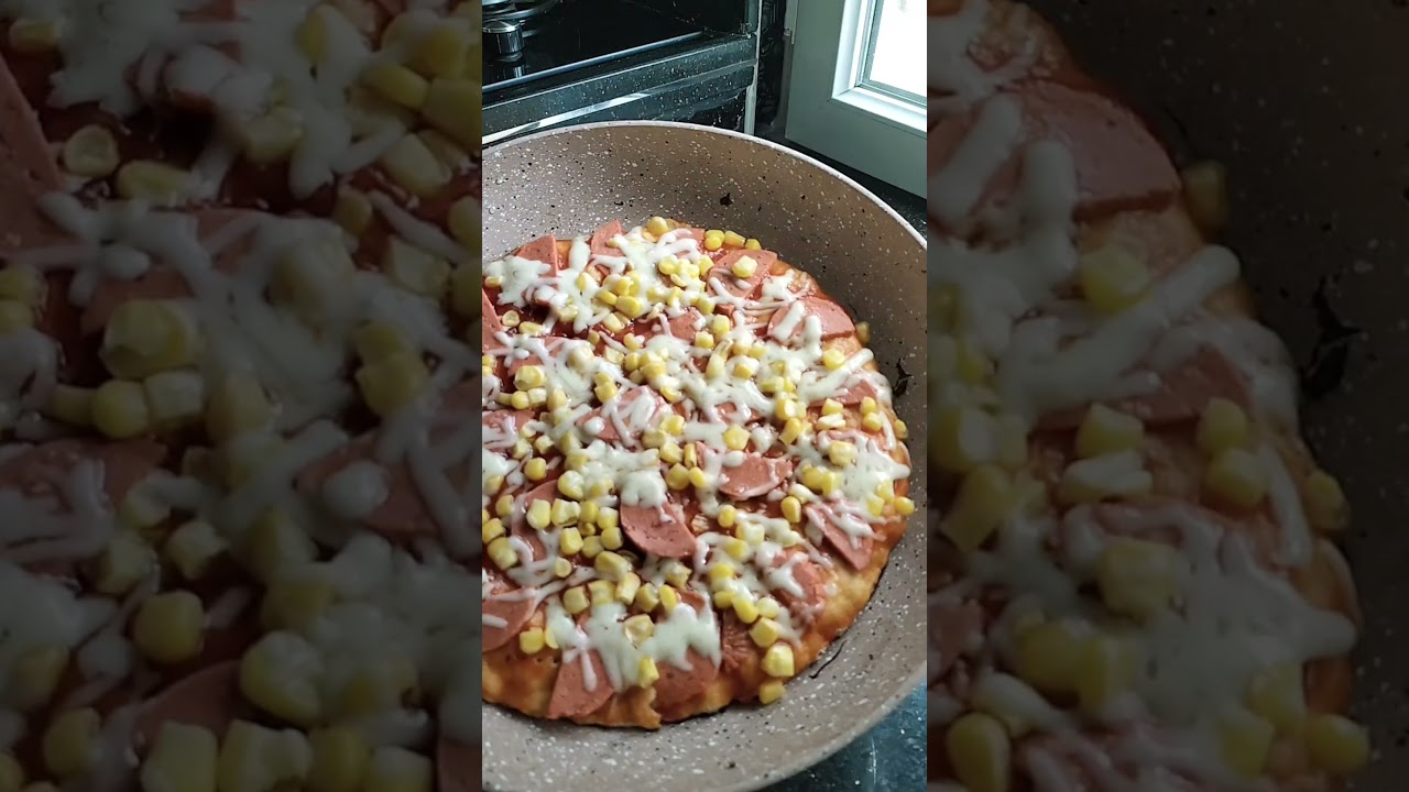 Sabah kahvaltısı kurtarıcısıdır hem lezzetli hem pratik pizza tarifi 🍕🍕🍕🍕#pizzaseverlerburaya