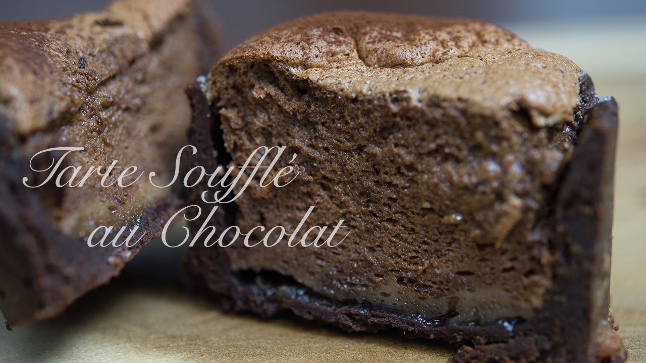 Chocolate Souffle Tart