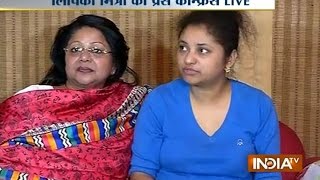 Somnath Bharti's Wife Lipika Addresses A Press Conference | India Tv