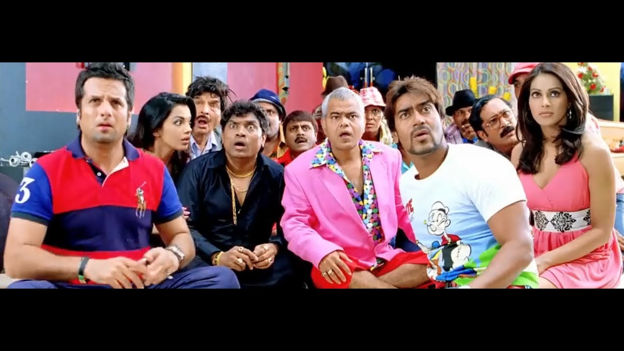 All the best : Fun begins | Very funny comedy scene | Johnny lever | Sanjay  dutt | Ajay devgan - YouTube