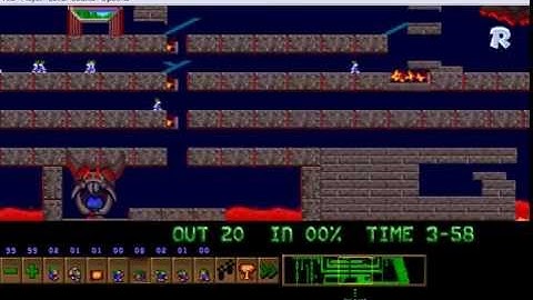 Lemmings custom: Way into Madness