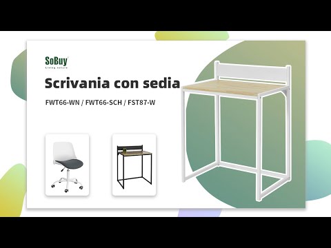 Video: Sedie Per La Scrivania Del Computer: Un Set Di Un Tavolo Con Una Sedia