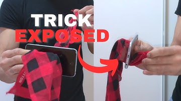 Scarf Through Phone Trick EXPOSED: The Secret Revealed! 😲