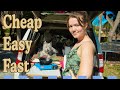 Van life cheap recipes 3 ingredient simple and fast meals for the road