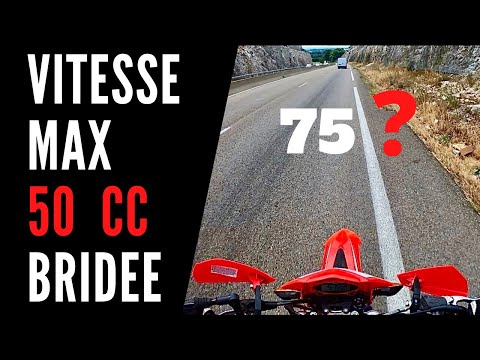 Vidéo: A quelle vitesse va un cyclomoteur 50cc ?