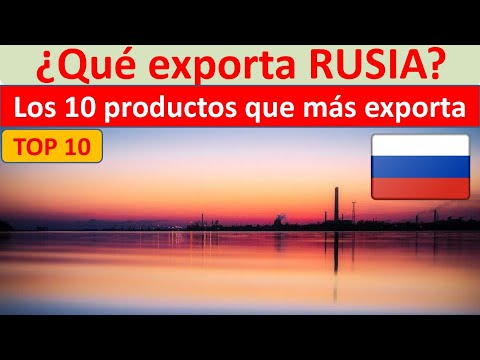 Video: Principales socios comerciales de Rusia: cifras de exportación e importación