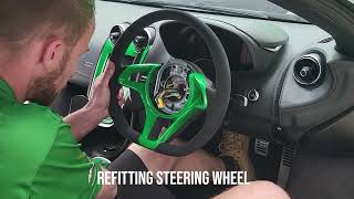 McLaren Steering Wheel replacement