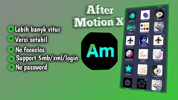 After Motion Terbaru Supor xml/5mb No password🔓