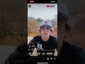 Josh Richards Instagram Live about new YT video November 10, 2020