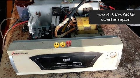 microtek Ups 860EB inverter repair | how to Repair microtek Ups 860EB