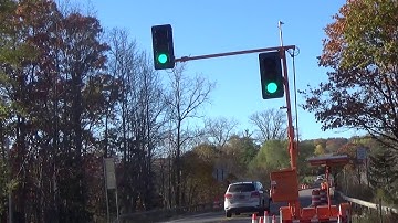 Portable Temporary Traffic Signal (normal function)