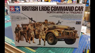 Fahrzeug: British LRDG Command Car, Baubericht / Construction report, Tamiya 1/35