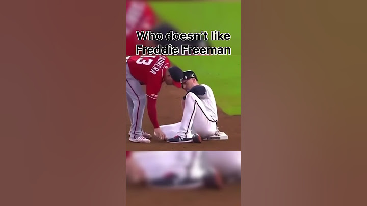 Who doesn’t like Freddie Freeman