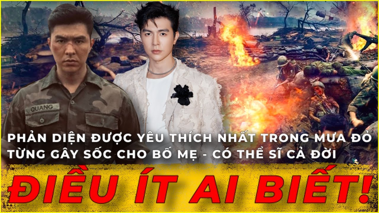 Nam Thần Phản Diện Được Yêu Thích Nhất Trong Mưa Đỏ - Từng Gây Sốc Cho Bố Mẹ | Hào Quang Một Thời