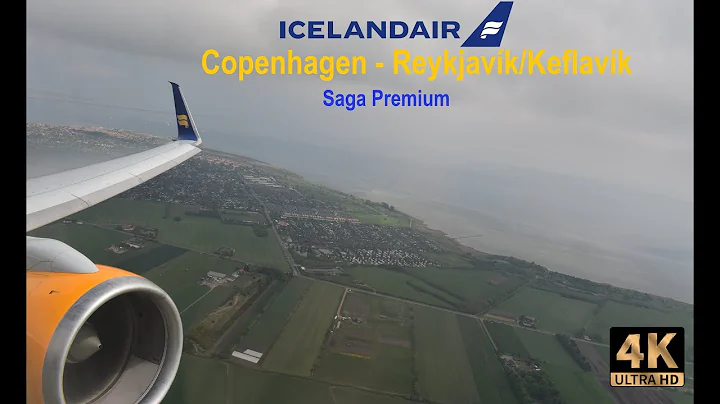 Icelandair Copenhagen to Reykjavík/Keflavík in Saga Premium - 4K