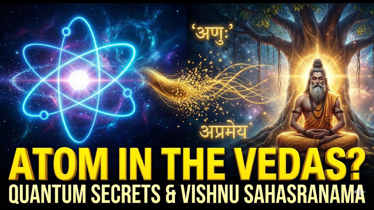 🌌 Quantum Vishnu 🔬 Ancient Vedic Subatomic Science | Vishnu Sahasranama 