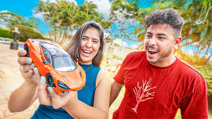 COMPREI UMA MINIATURA DA MCLAREN PRO RENATO 🥰