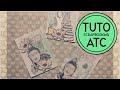 Tuto atc  artist trading card nouvelle collection de chez chouflowers