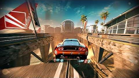 Split/Second Any% Slice: Rigged to Blow, Airport Terminal, Race, Cobretti Iridium, 03:18:76