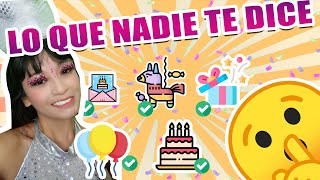 11 mejores TIPS para ORGANIZAR una fiesta INFANTIL  que DEBES DE SABER