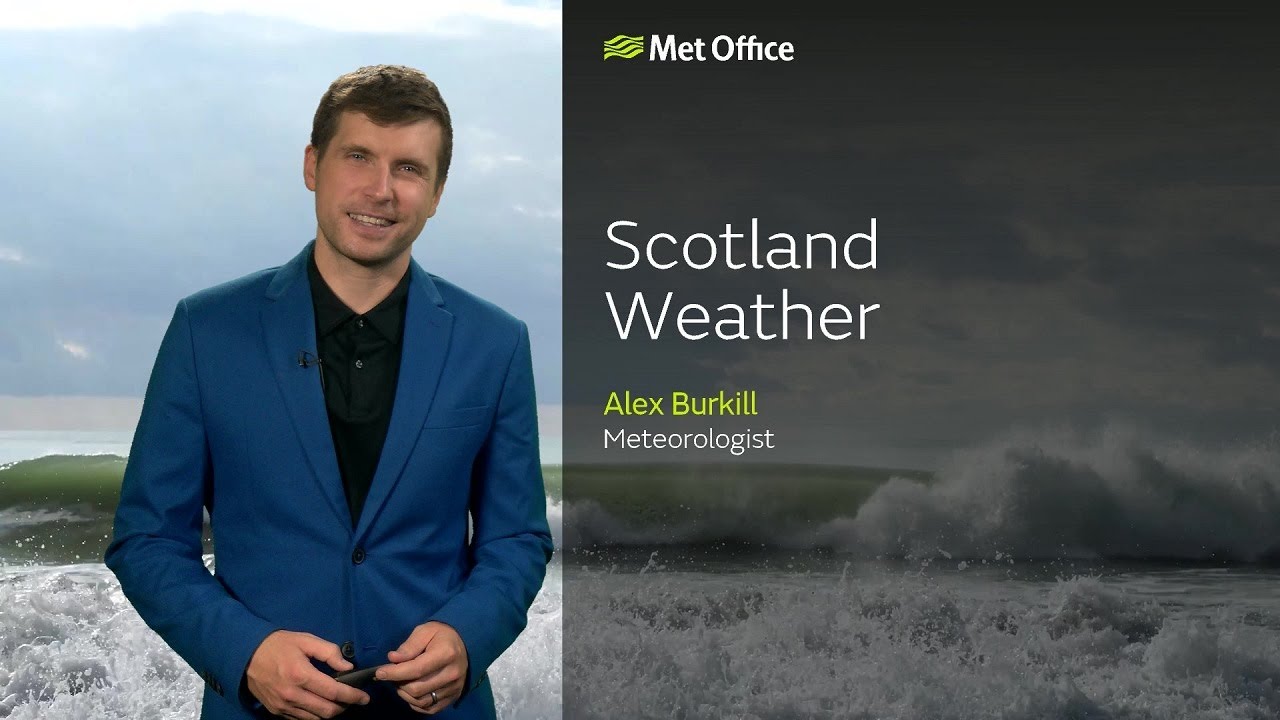 09/08/24 – Rain tonight, less tomorrow – Scotland Weather Forecast UK –Met Office Weather