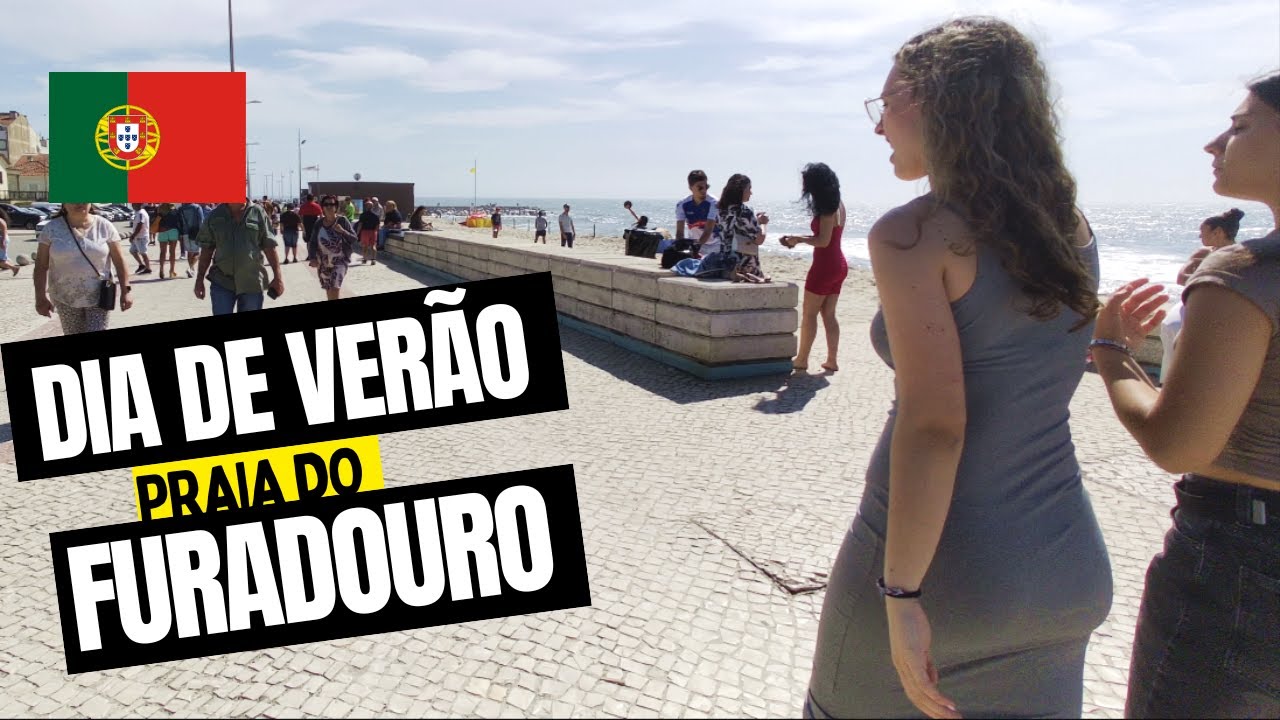 WALKING TOUR - Andando pelo Orla do Furadouro em Dia de Verão.