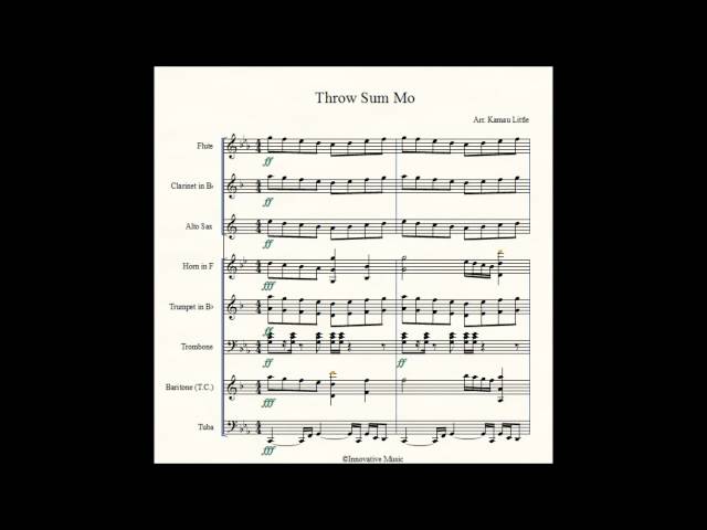 "Throw Sum Mo" Rae Sremmurd ft. Nicki Minaj &Young Thug Sheet Music