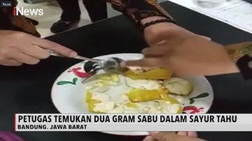 Selundupkan Narkoba dalam Sayur Tahu Pengunjung Lapas di Serahkan ke BNN - iNews Sore 18/10