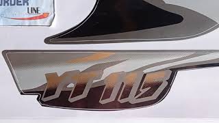 Striping Sticker Lis Motor Yamaha YT 115   4