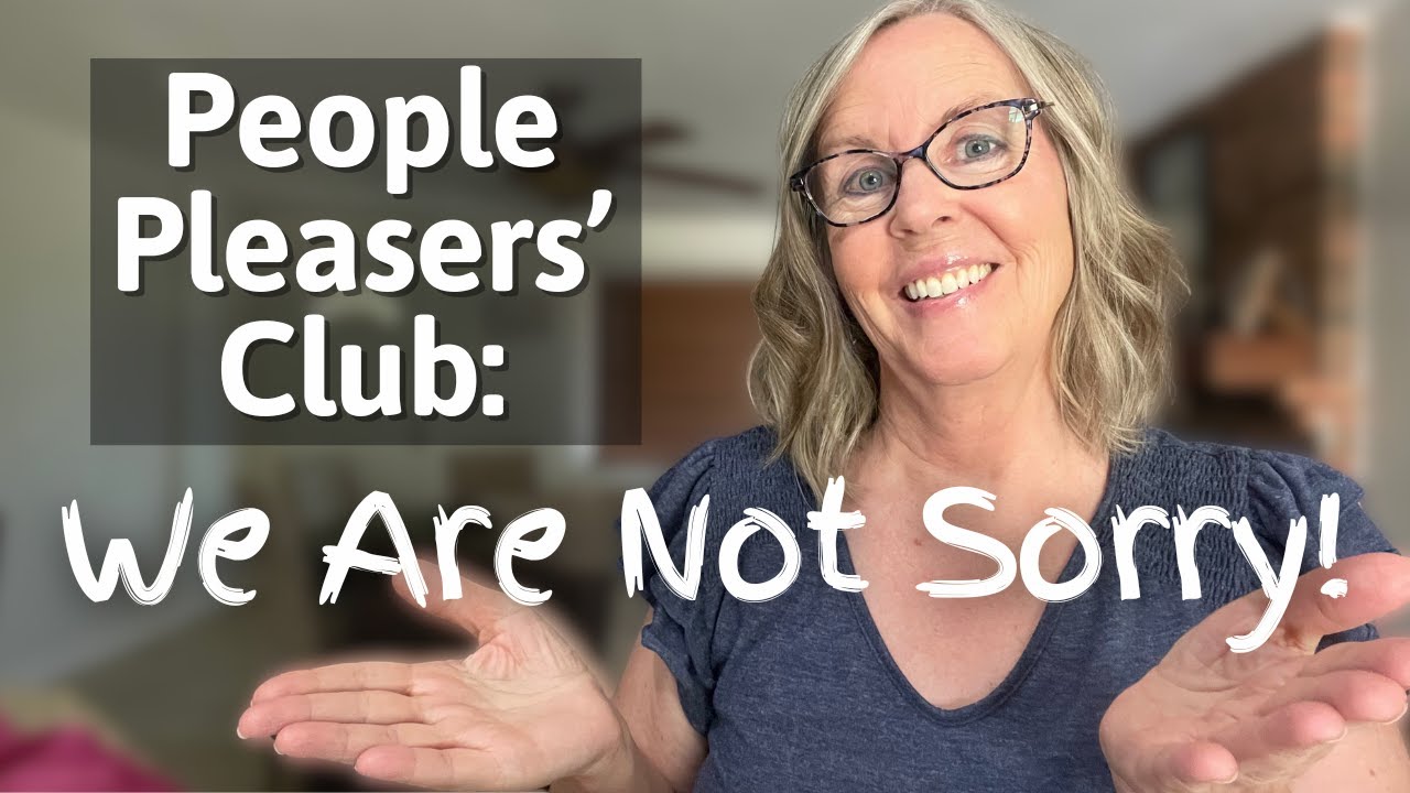 Use a little sass to break free of midlife people pleasing!