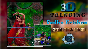 New Trending Status | Alight Motion 3d Video Editing| 3d Radha Krishna Video Status Editing Tutorial