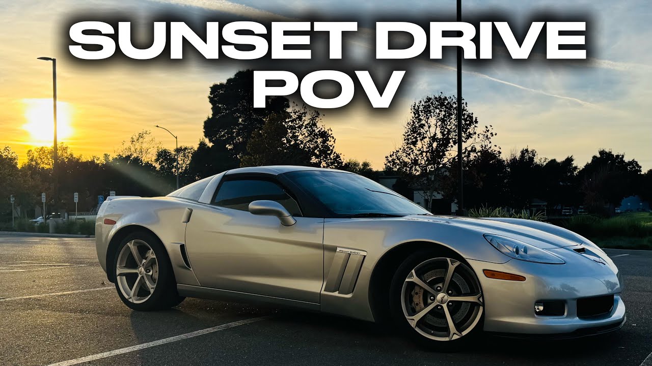 SUNSET DRIVE - 6 SPEED CORVETTE GRAND SPORT (POV)