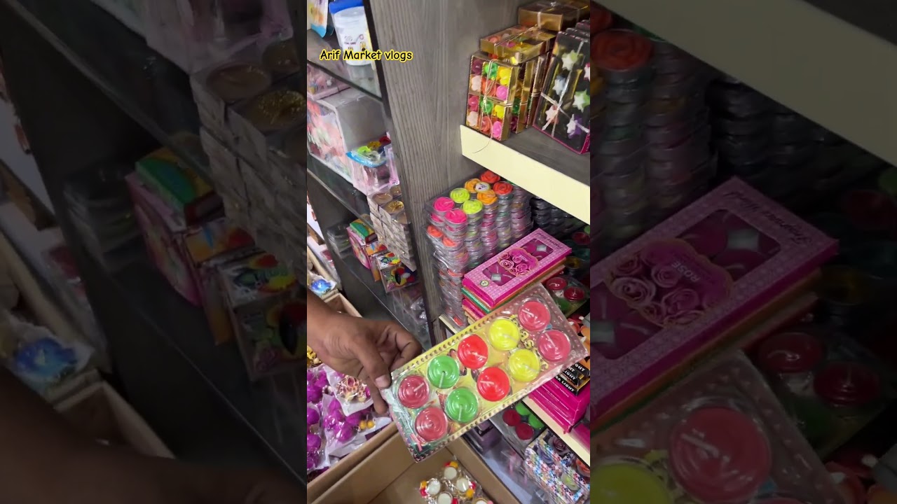 ₹0.50 paise me Candle Market wholesale Revealed! 🌟🕯️