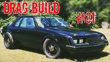 2 Valve Swap Drag Build (Part 31) Radiator, Hoses,  Brakes, Turbo Exhaust Manifold Install...  ;)