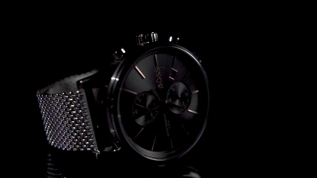 hugo boss watch cinematic commercial at home