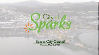 Sparks City Council | May 13, 2024 screenshot 2