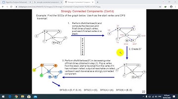 8.  Strongly connected component example