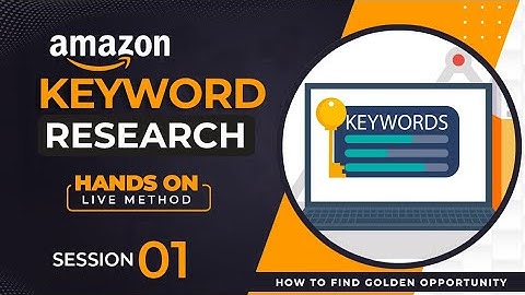 Amazon FBA Keyword Research  2022 Live Session 1 - Amazon Keyword Research Step-by-Step in URDU