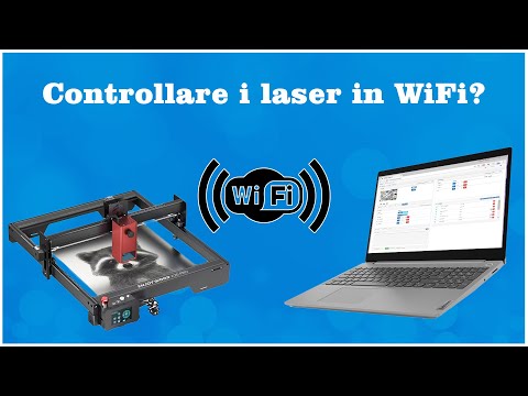 Come collegare un incisore laser al pc in WiFi. Atomstack, Enjoywood ecc