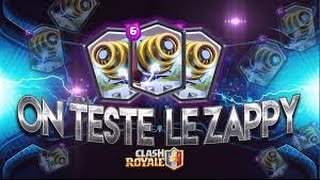Zappy Clash Royale Troupe Dattaque Ou De Défense?