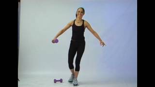 Dinaz Fitness: Cross Lunge and Side Laterals Exercises